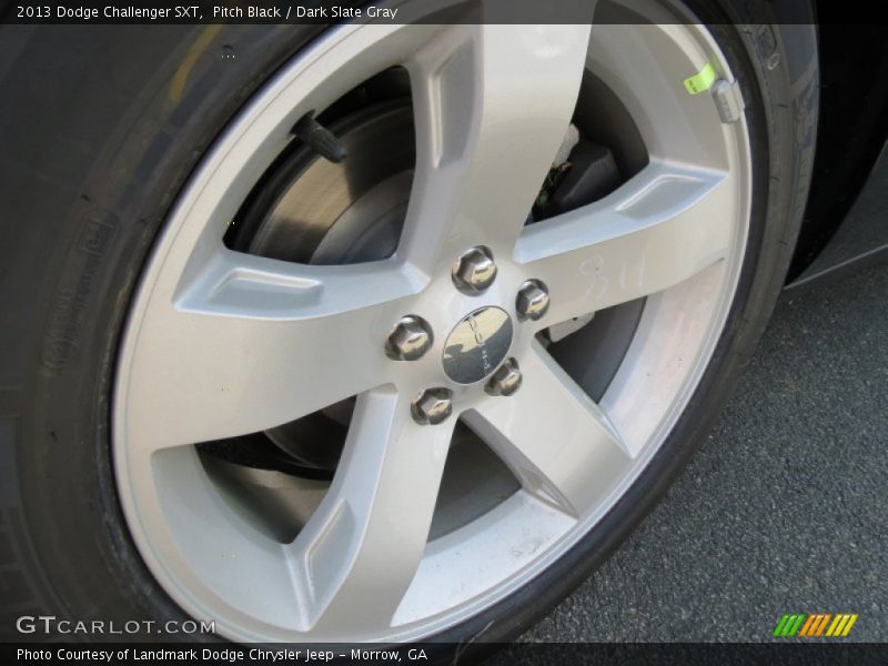 Pitch Black / Dark Slate Gray 2013 Dodge Challenger SXT