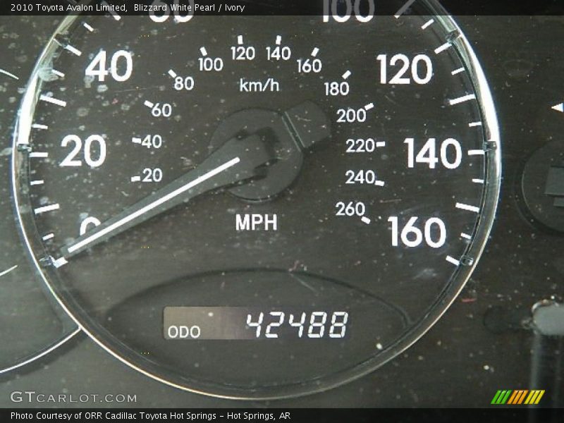 Blizzard White Pearl / Ivory 2010 Toyota Avalon Limited