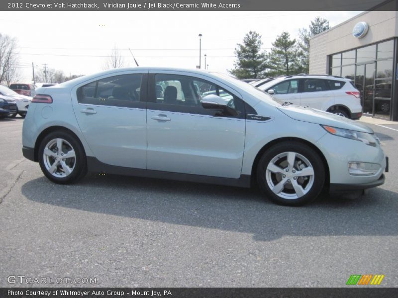 Viridian Joule / Jet Black/Ceramic White Accents 2012 Chevrolet Volt Hatchback