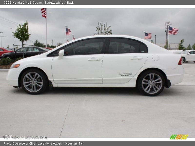  2008 Civic Si Sedan Taffeta White