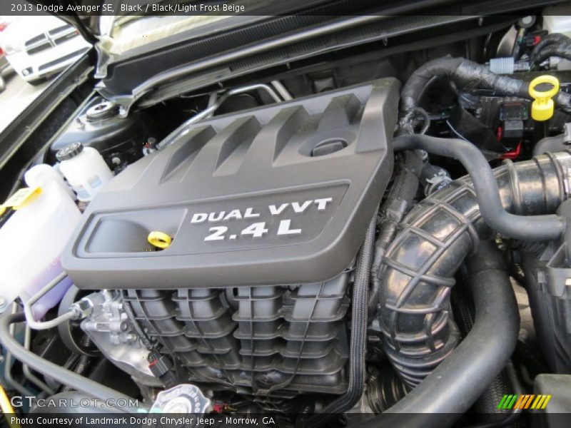 Black / Black/Light Frost Beige 2013 Dodge Avenger SE
