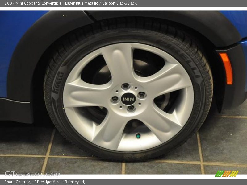 Laser Blue Metallic / Carbon Black/Black 2007 Mini Cooper S Convertible
