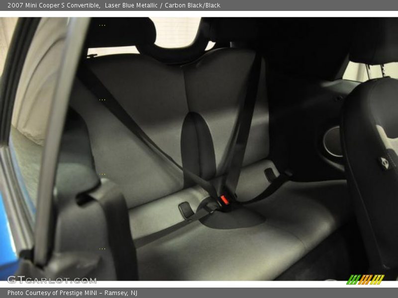Laser Blue Metallic / Carbon Black/Black 2007 Mini Cooper S Convertible