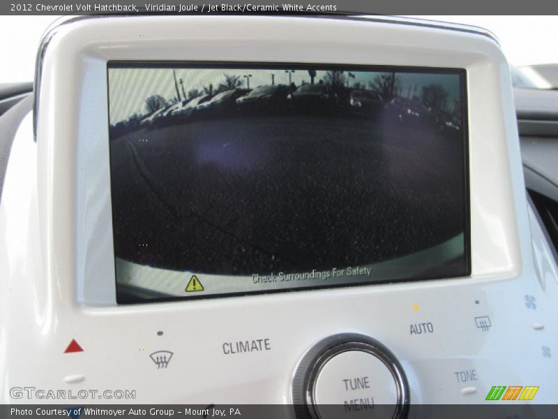 Viridian Joule / Jet Black/Ceramic White Accents 2012 Chevrolet Volt Hatchback