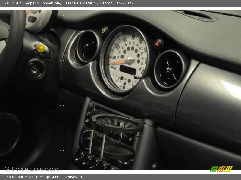 Laser Blue Metallic / Carbon Black/Black 2007 Mini Cooper S Convertible