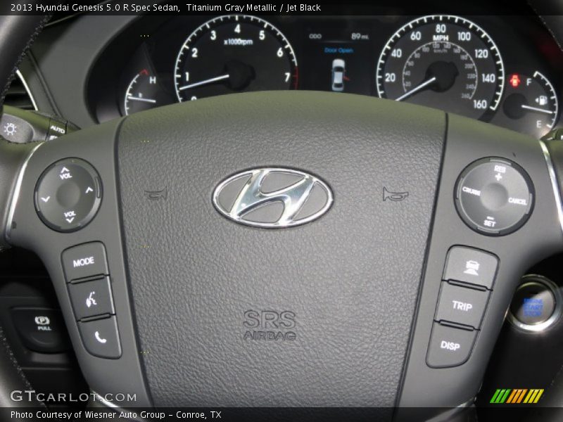  2013 Genesis 5.0 R Spec Sedan Steering Wheel