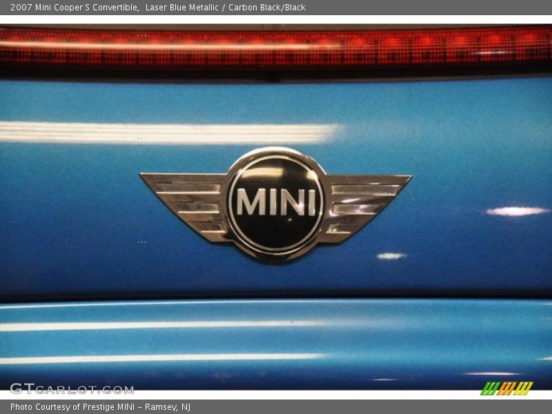 Laser Blue Metallic / Carbon Black/Black 2007 Mini Cooper S Convertible