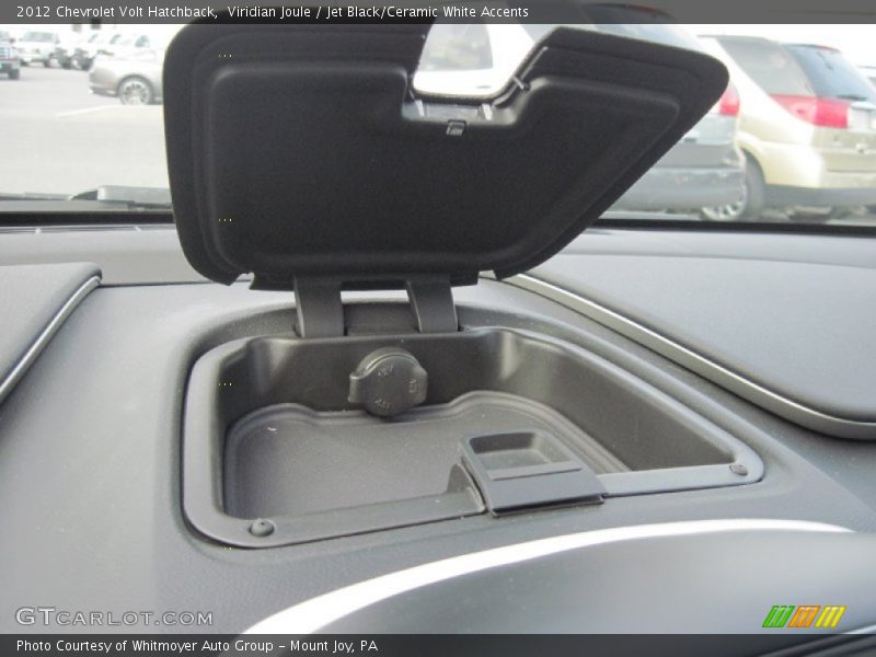 Viridian Joule / Jet Black/Ceramic White Accents 2012 Chevrolet Volt Hatchback