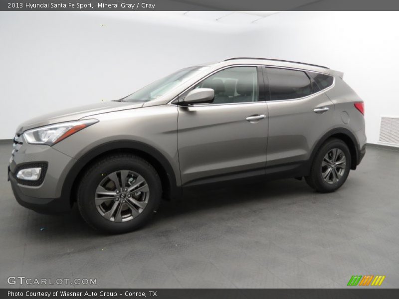 Front 3/4 View of 2013 Santa Fe Sport
