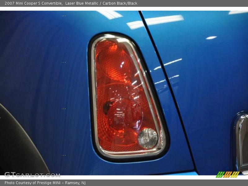 Laser Blue Metallic / Carbon Black/Black 2007 Mini Cooper S Convertible