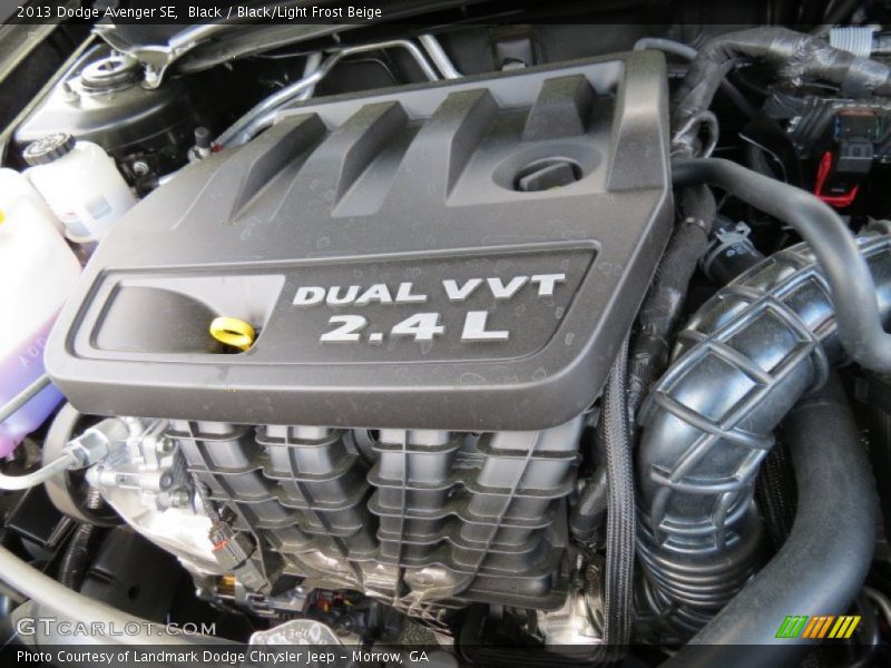 Black / Black/Light Frost Beige 2013 Dodge Avenger SE