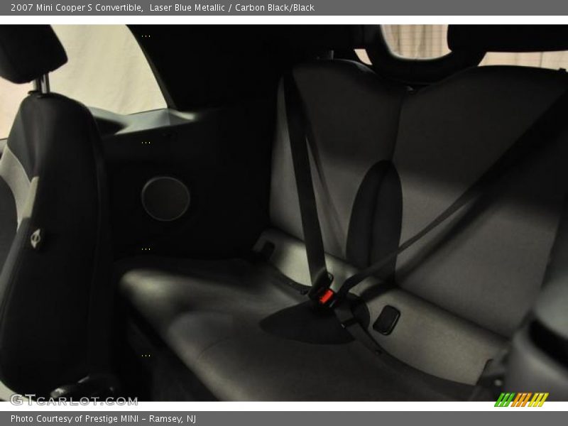 Laser Blue Metallic / Carbon Black/Black 2007 Mini Cooper S Convertible