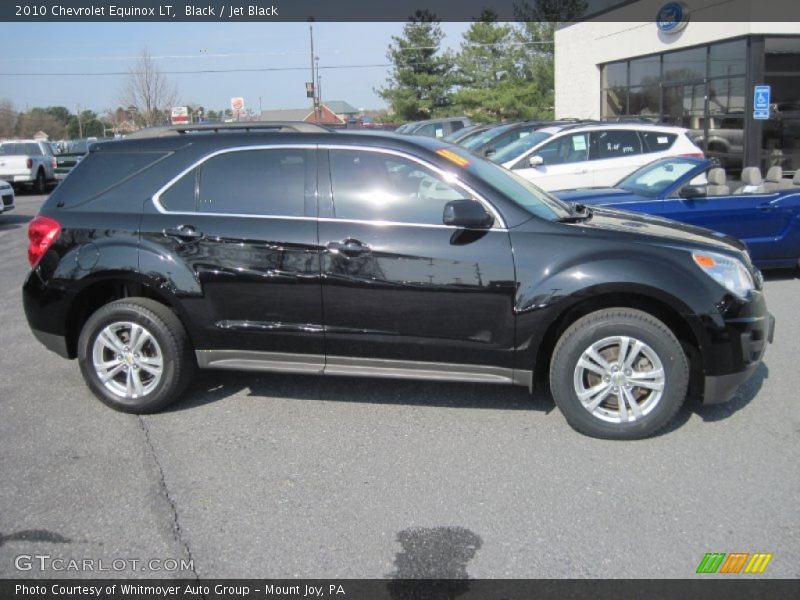 Black / Jet Black 2010 Chevrolet Equinox LT