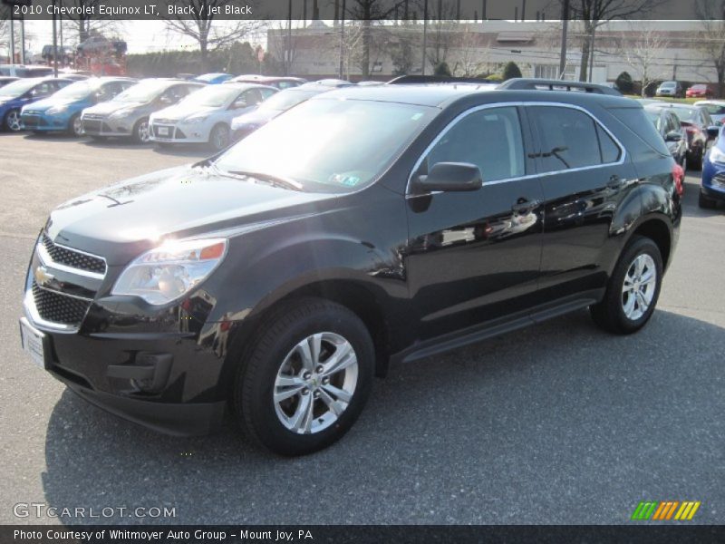 Black / Jet Black 2010 Chevrolet Equinox LT
