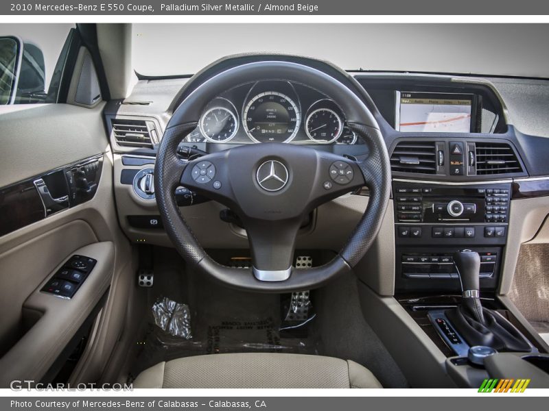 Dashboard of 2010 E 550 Coupe