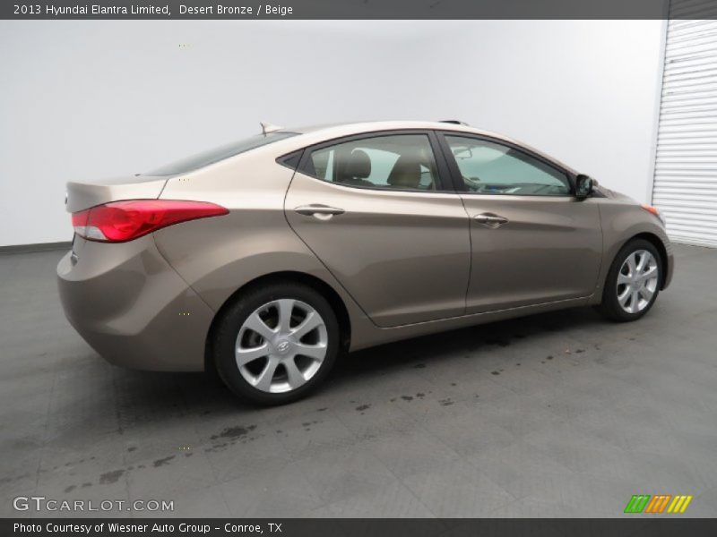 Desert Bronze / Beige 2013 Hyundai Elantra Limited