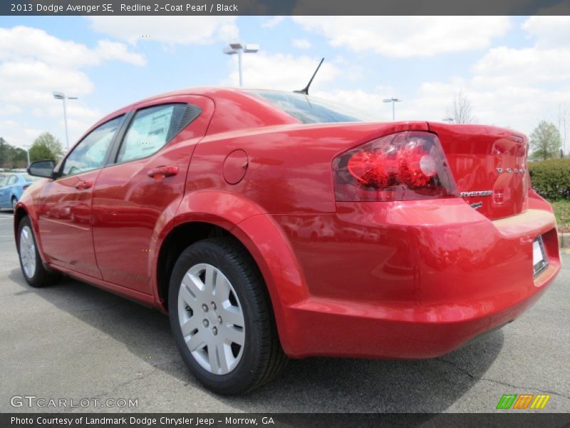 Redline 2-Coat Pearl / Black 2013 Dodge Avenger SE