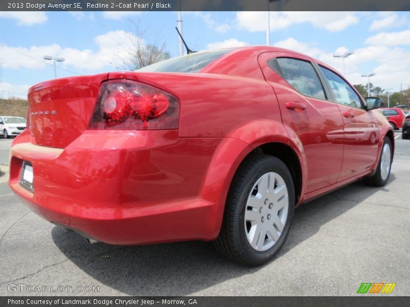 Redline 2-Coat Pearl / Black 2013 Dodge Avenger SE