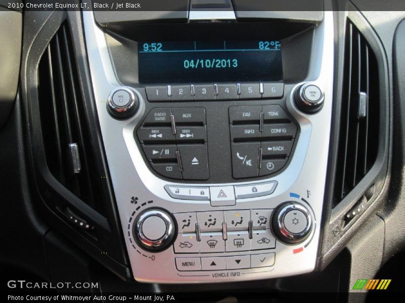 Black / Jet Black 2010 Chevrolet Equinox LT