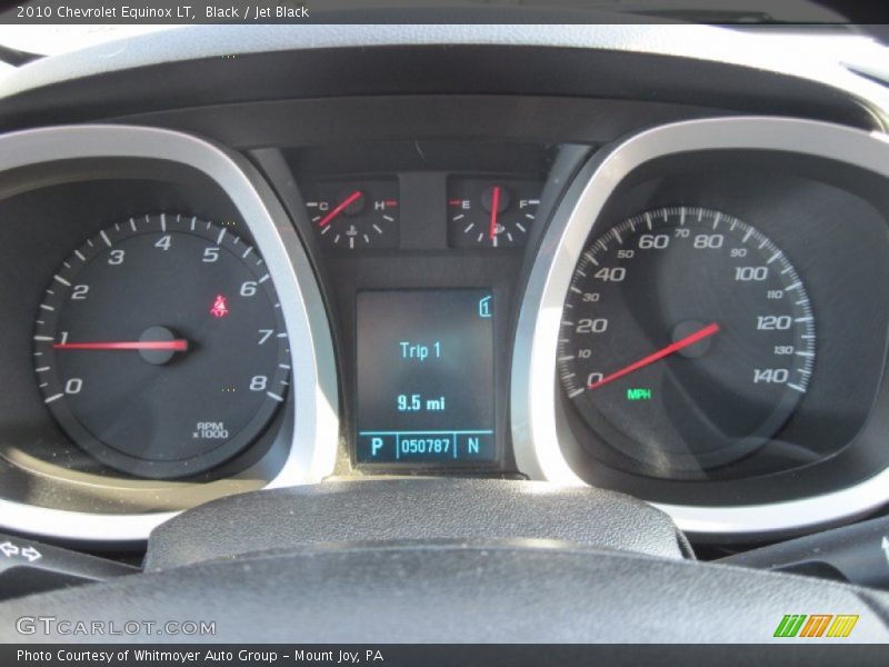 Black / Jet Black 2010 Chevrolet Equinox LT