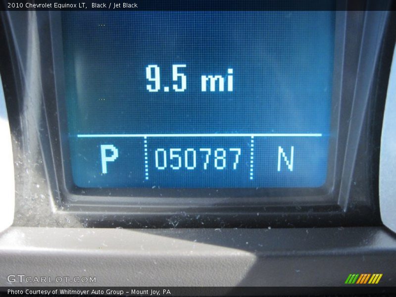 Black / Jet Black 2010 Chevrolet Equinox LT