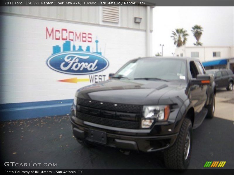 Tuxedo Black Metallic / Raptor Black 2011 Ford F150 SVT Raptor SuperCrew 4x4