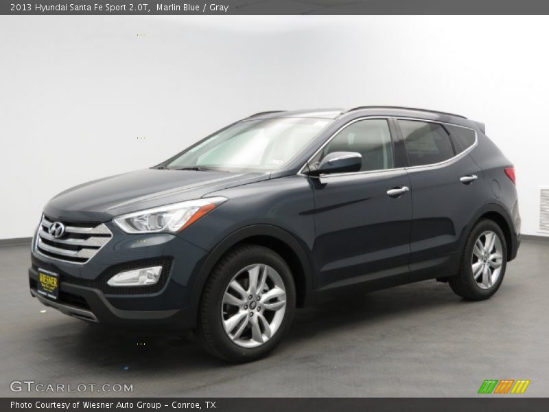 Front 3/4 View of 2013 Santa Fe Sport 2.0T