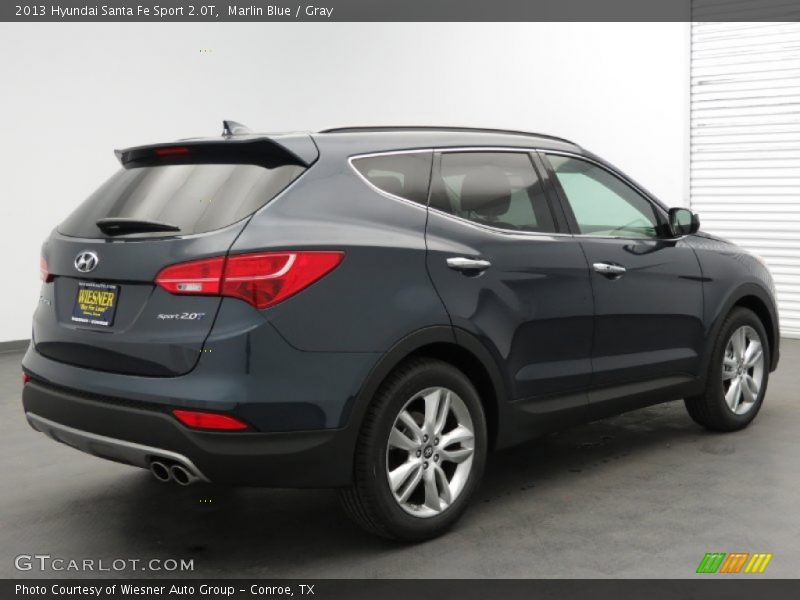 Marlin Blue / Gray 2013 Hyundai Santa Fe Sport 2.0T