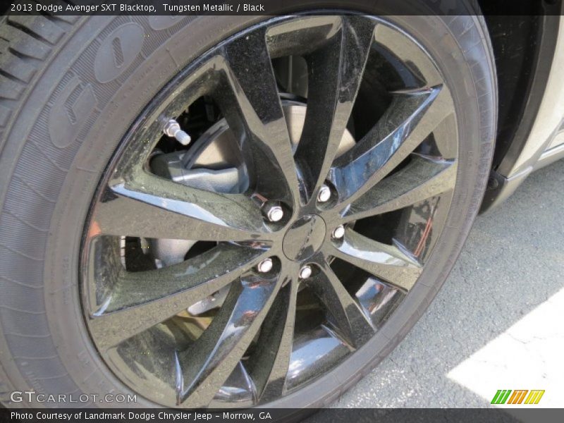 Tungsten Metallic / Black 2013 Dodge Avenger SXT Blacktop