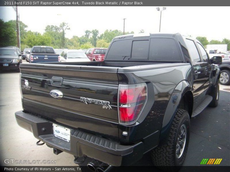 Tuxedo Black Metallic / Raptor Black 2011 Ford F150 SVT Raptor SuperCrew 4x4