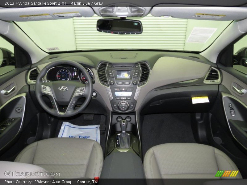 Marlin Blue / Gray 2013 Hyundai Santa Fe Sport 2.0T