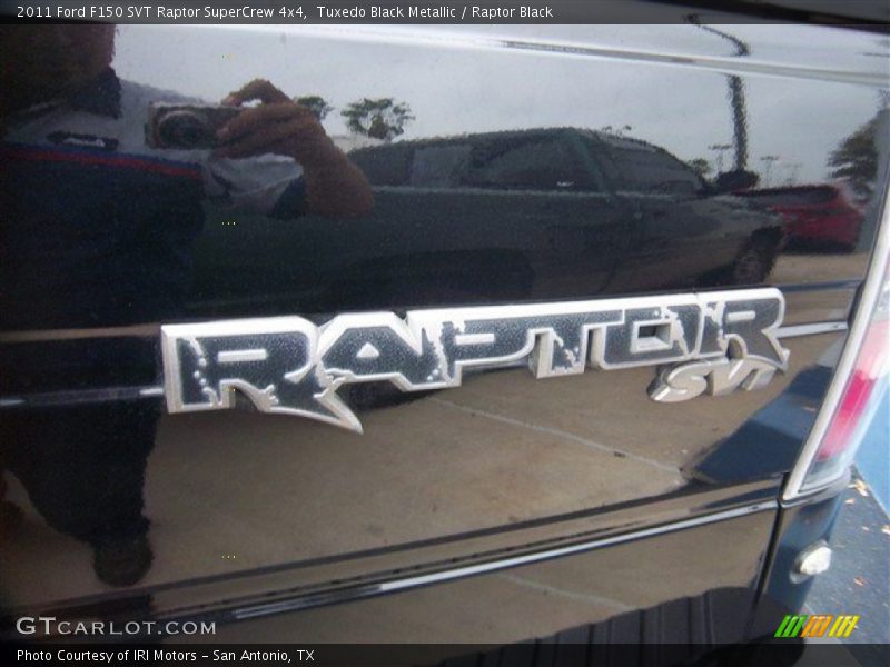 Tuxedo Black Metallic / Raptor Black 2011 Ford F150 SVT Raptor SuperCrew 4x4