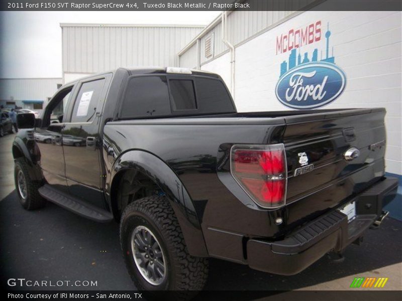 Tuxedo Black Metallic / Raptor Black 2011 Ford F150 SVT Raptor SuperCrew 4x4