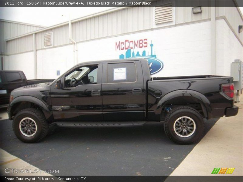Tuxedo Black Metallic / Raptor Black 2011 Ford F150 SVT Raptor SuperCrew 4x4