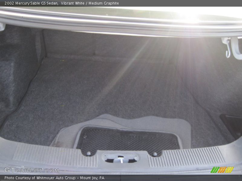 Vibrant White / Medium Graphite 2002 Mercury Sable GS Sedan