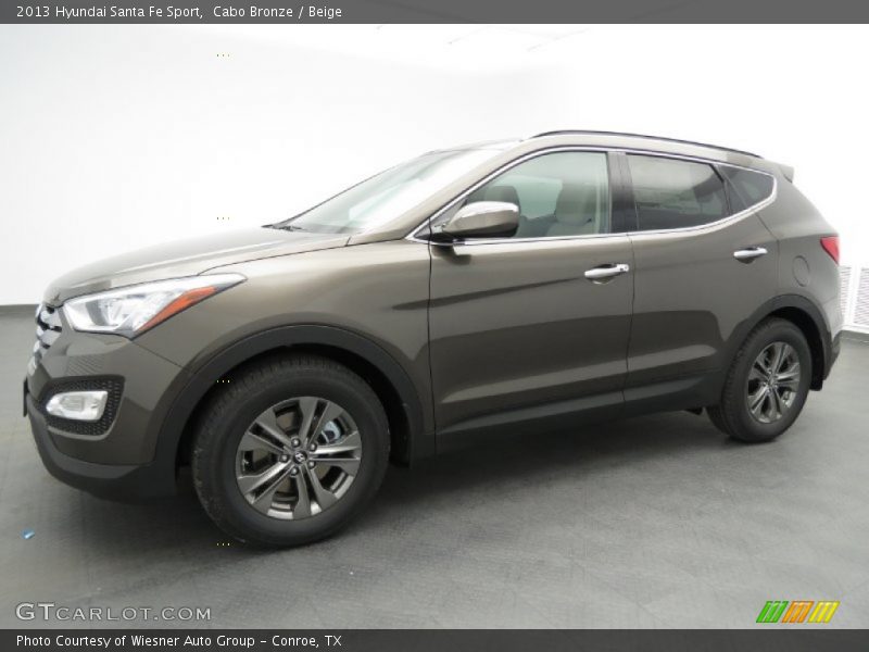 Cabo Bronze / Beige 2013 Hyundai Santa Fe Sport