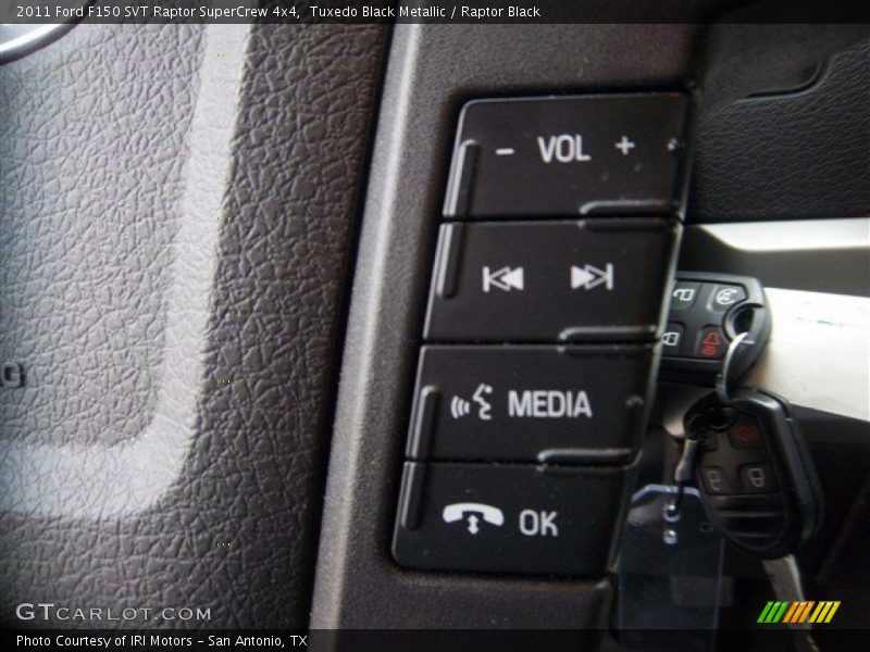 Controls of 2011 F150 SVT Raptor SuperCrew 4x4