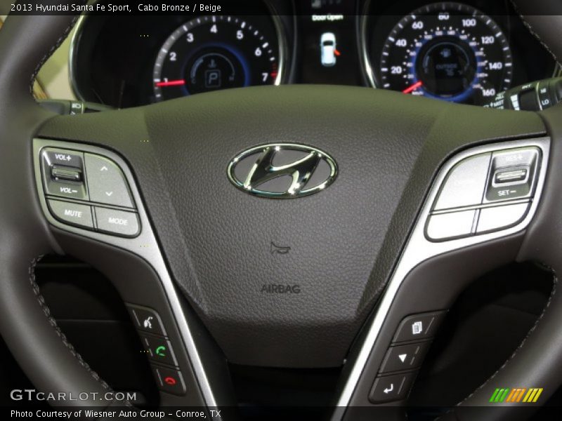 Cabo Bronze / Beige 2013 Hyundai Santa Fe Sport