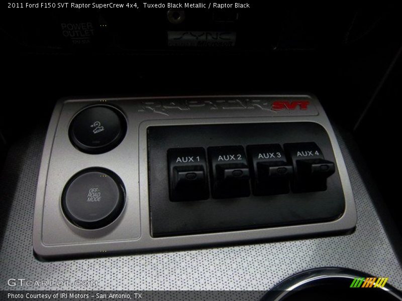 Controls of 2011 F150 SVT Raptor SuperCrew 4x4