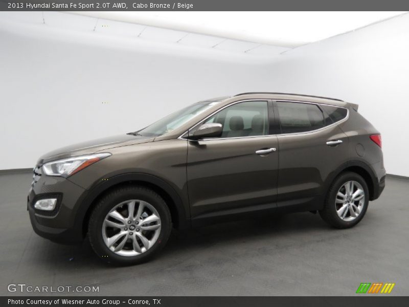 Front 3/4 View of 2013 Santa Fe Sport 2.0T AWD