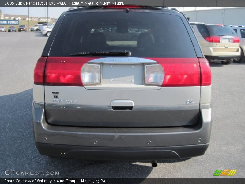 Platinum Metallic / Light Neutral 2005 Buick Rendezvous CXL AWD