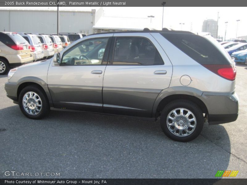 Platinum Metallic / Light Neutral 2005 Buick Rendezvous CXL AWD