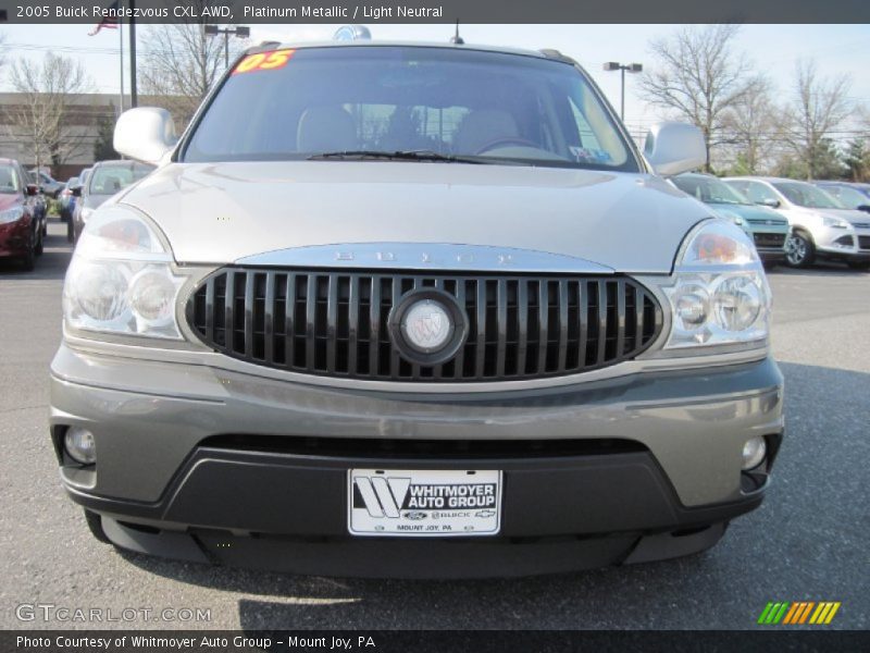 Platinum Metallic / Light Neutral 2005 Buick Rendezvous CXL AWD