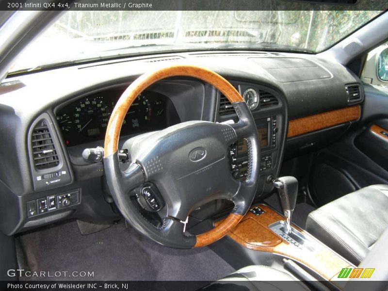 Titanium Metallic / Graphite 2001 Infiniti QX4 4x4