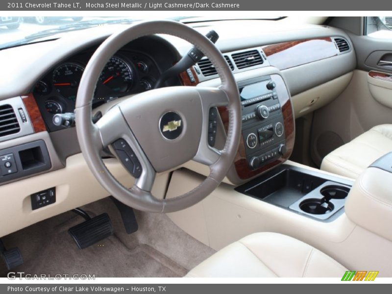Mocha Steel Metallic / Light Cashmere/Dark Cashmere 2011 Chevrolet Tahoe LT