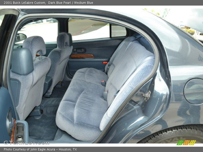 Rear Seat of 2001 LeSabre Custom