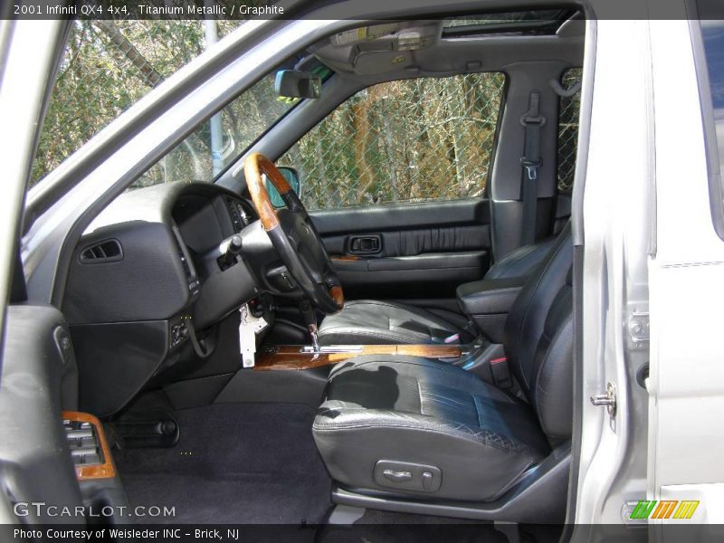 Titanium Metallic / Graphite 2001 Infiniti QX4 4x4