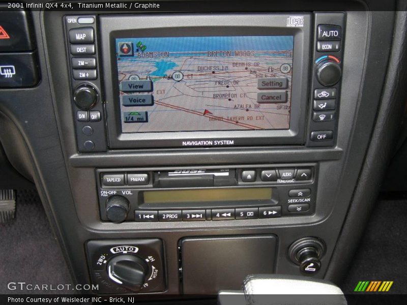 Titanium Metallic / Graphite 2001 Infiniti QX4 4x4