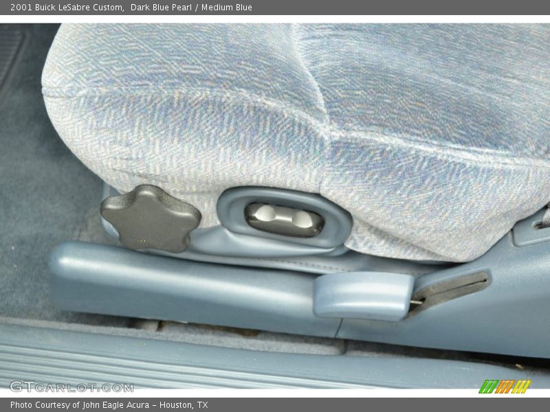 Dark Blue Pearl / Medium Blue 2001 Buick LeSabre Custom