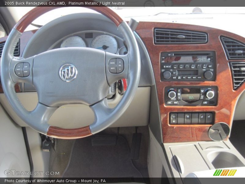 Platinum Metallic / Light Neutral 2005 Buick Rendezvous CXL AWD